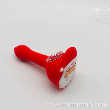 santa silicone smoking pipes